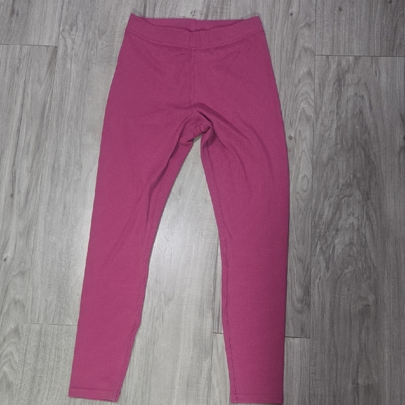 ALO Yoga Pink Leggings High Waist Full Length - Picture 2 of 5